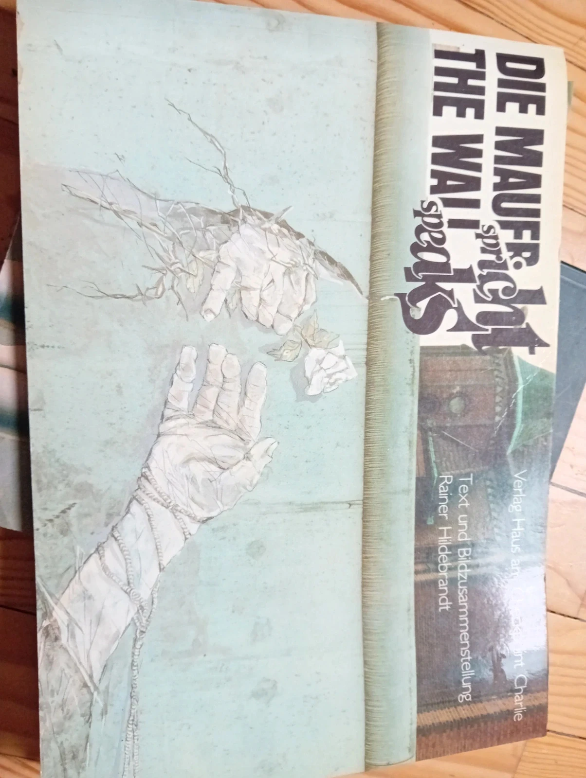 Livre sur le mur de Berlin